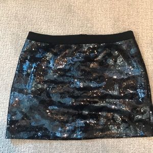 Ted Baker Sequined Camo Skirt